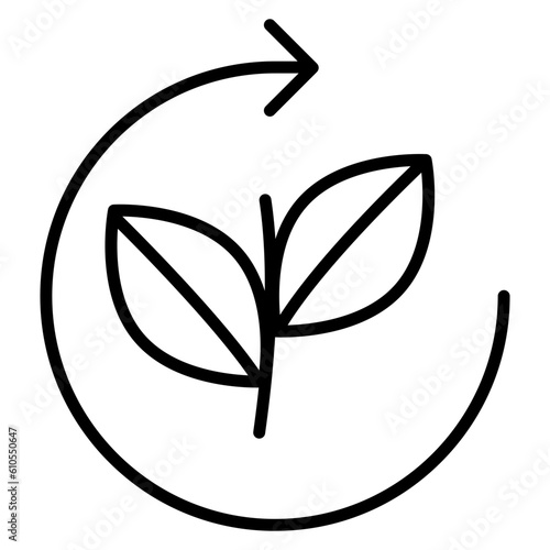 Sustainable Energy Icon