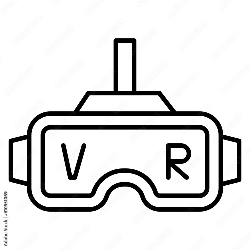 VR Glasses Icon VR Glasses Icon