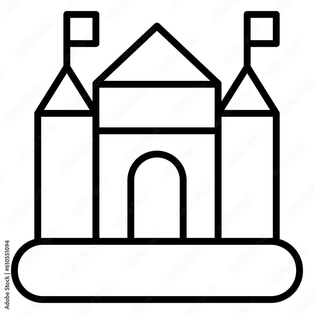 Bouncy Castle Icon Bouncy Castle Icon