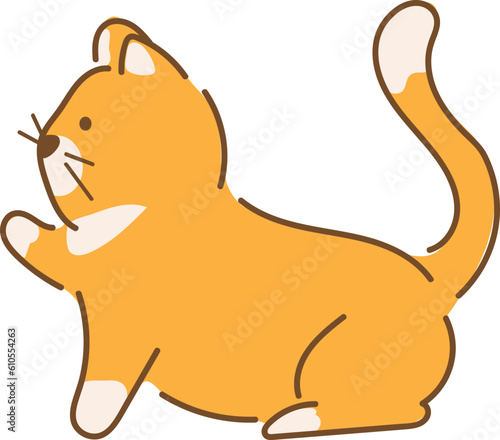 cat illustration character for international cat day