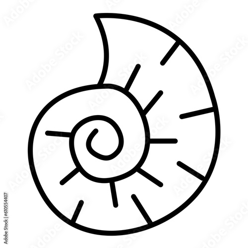 Spiral Shell Icon