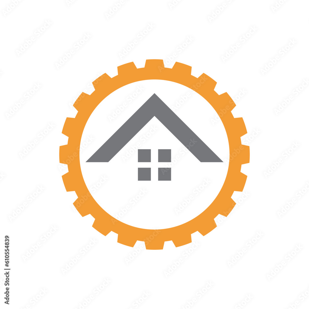 Property and construction logo Property and construction logo