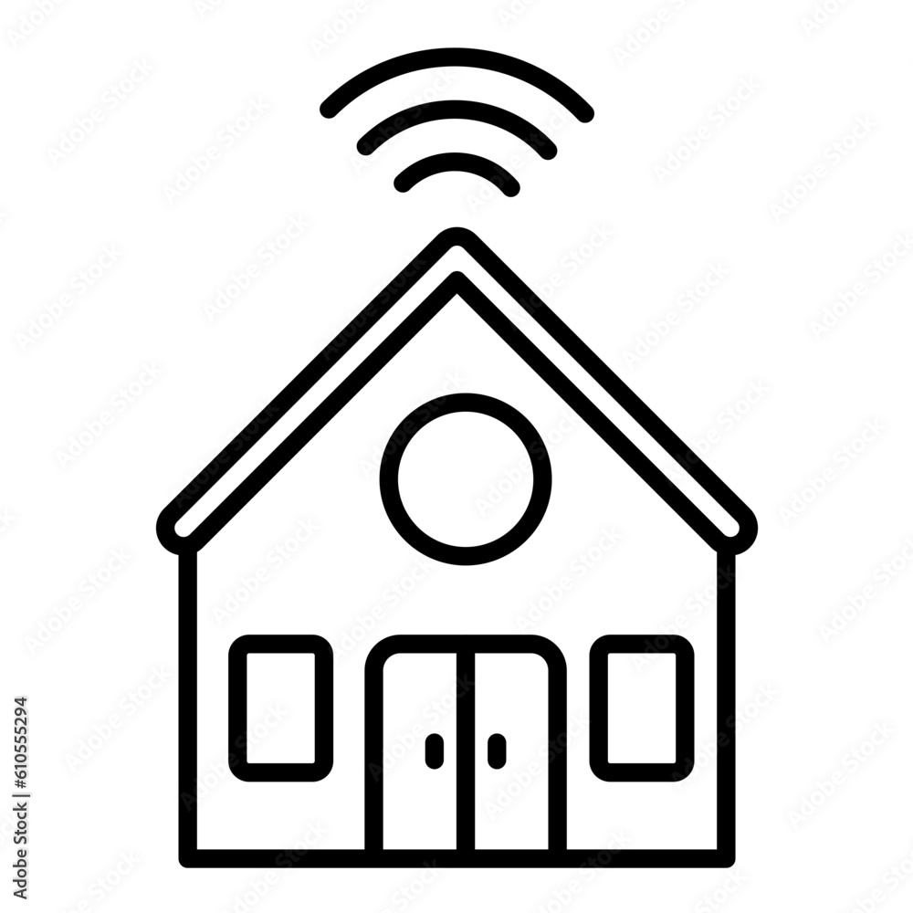 Smart Home Icon Smart Home Icon