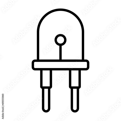 Light Emitting Diode Icon