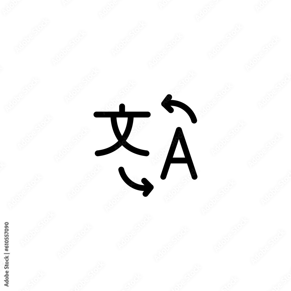 communication translate sign symbol vector communication translate sign symbol vector