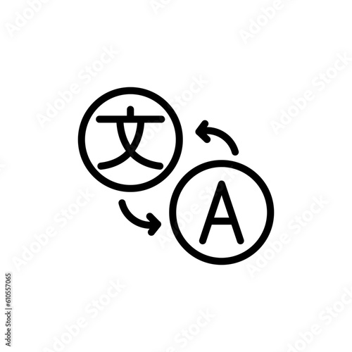 communication translate sign symbol vector
