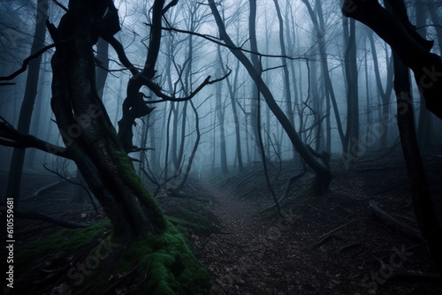 deep and scary forest