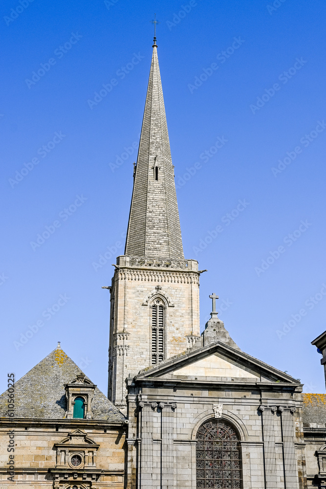Saint-Malo, Saint-Vincent, Kathedrale, Altstadt, Altstadthäuser, Stadtmauer, Festung, historische Häuser, Gassen, Sommer, Korsarenstadt, Bretagne, Frankreich Saint-Malo, Saint-Vincent, Kathedrale, Altstadt, Altstadthäuser, Stadtmauer, Festung, historische Häuser, Gassen, Sommer, Korsarenstadt, Bretagne, Frankreich