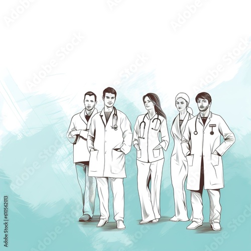 doctor's day- vector illustration of doctor's day.illustration