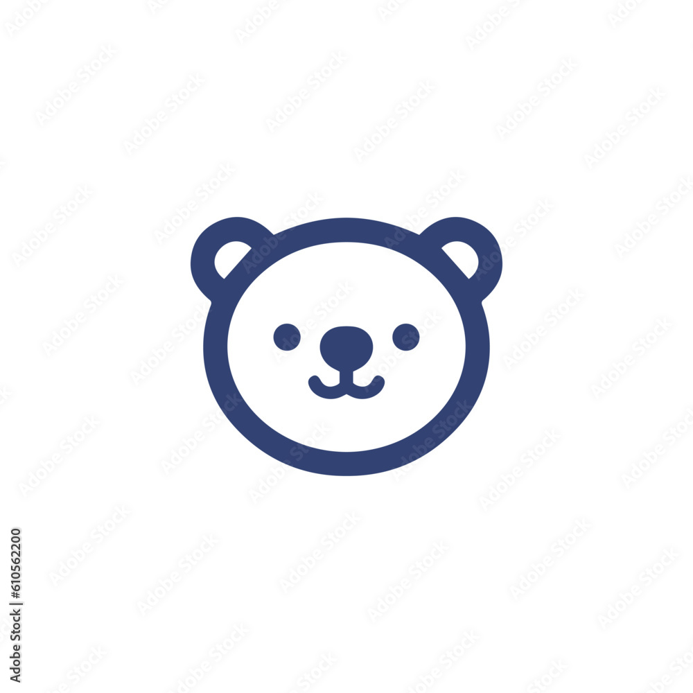 Teddy Bear cartoon line icon Teddy Bear cartoon line icon