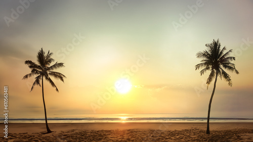 beauty of the sea beach in southeast asia