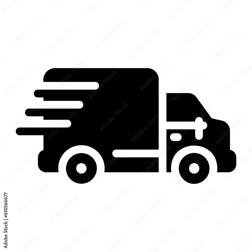 express delivery Solid icon express delivery Solid icon