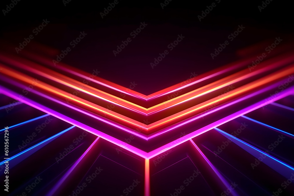 abstract glowing lines abstract glowing lines