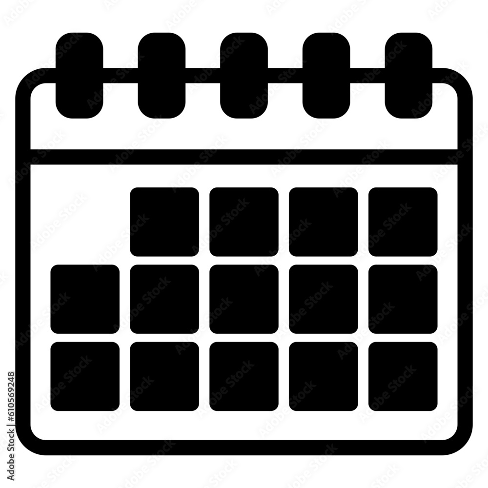 calendar, time and date icon calendar, time and date icon