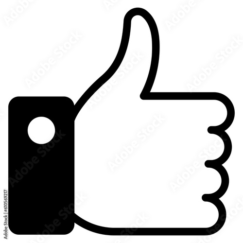 like thumb hand icon