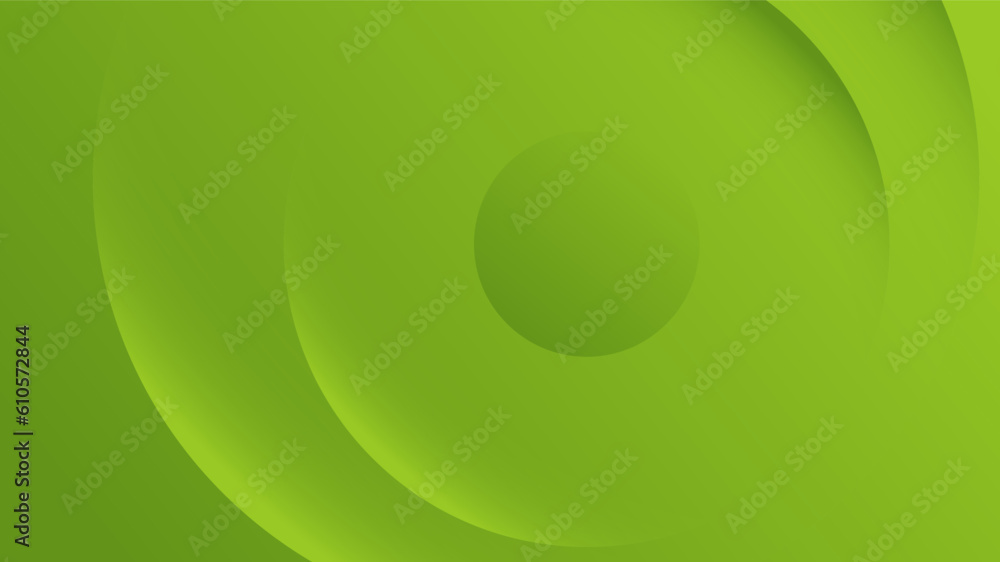 Modern Abstract Background with Motion Round Circle Wave and Green Gradient Color Modern Abstract Background with Motion Round Circle Wave and Green Gradient Color