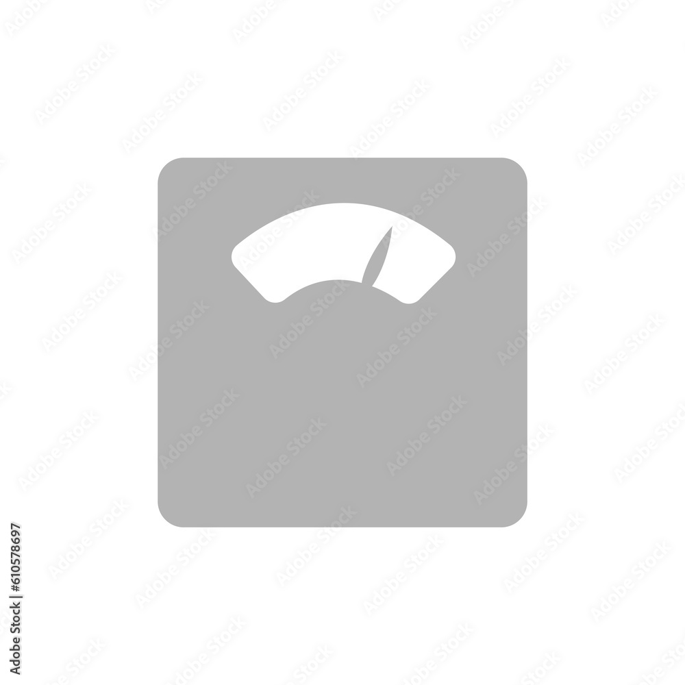 scales icon on a white background, vector illustration scales icon on a white background, vector illustration