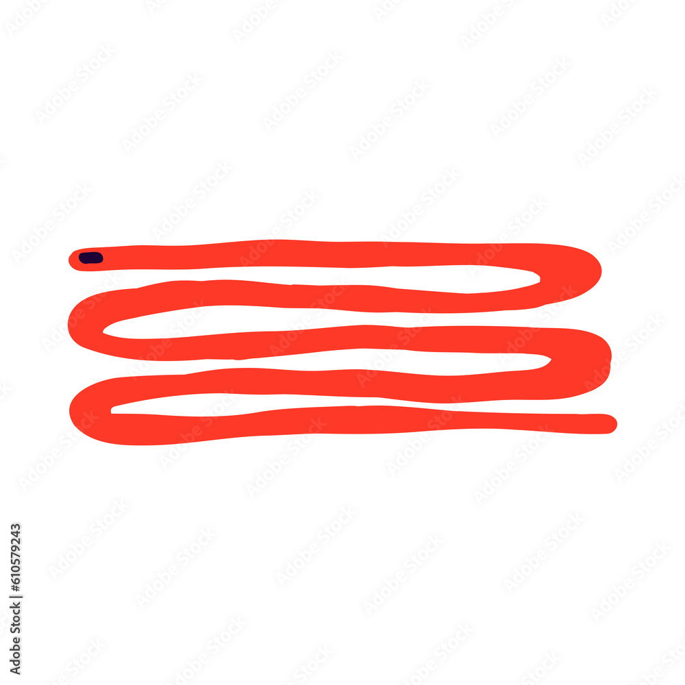 snake in modern trendy naive style. Minimalistic funky bizarre snake snake in modern trendy naive style. Minimalistic funky bizarre snake