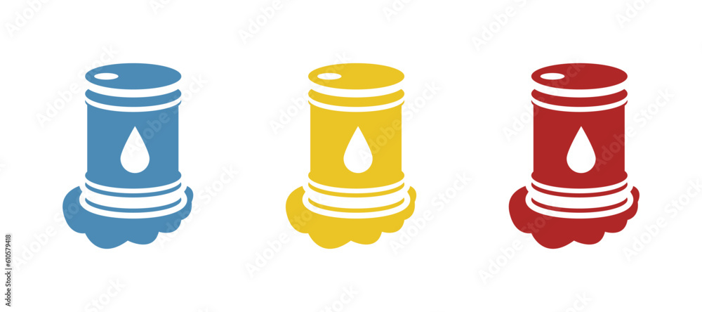 oil barrel icon on a white background, vector illustration oil barrel icon on a white background, vector illustration