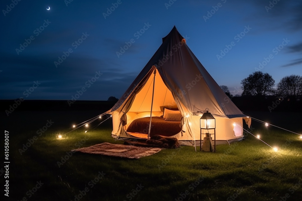 glamping, luxury glamorous camping, glamping in the beautiful countryside