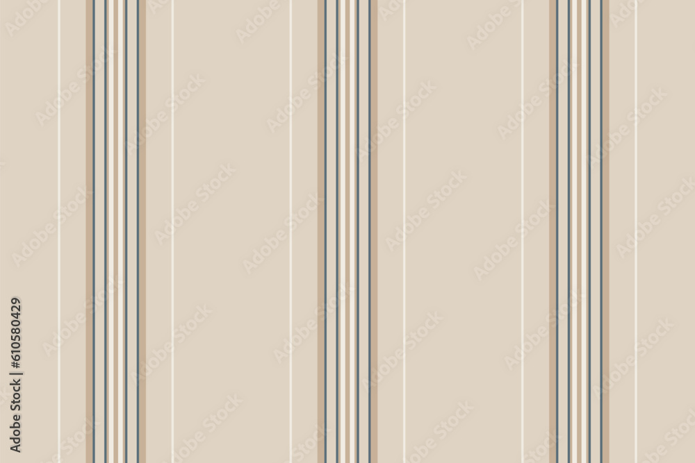 Vector seamless textile of vertical pattern texture with a background fabric lines stripe. - obrazy, fototapety, plakaty 