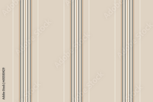 Vector seamless textile of vertical pattern texture with a background fabric lines stripe.