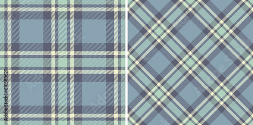 Textile vector fabric of check texture seamless with a pattern plaid background tartan.