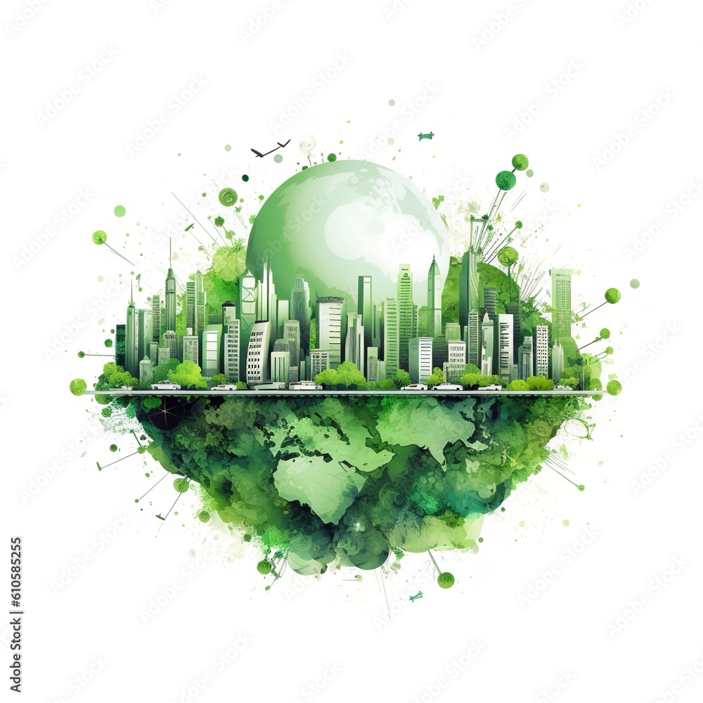 Obraz premium 5TH JUNE-World Environment Day. VECTOR illustration