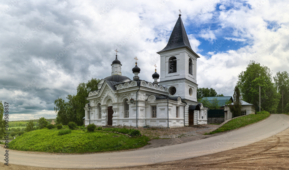 Resurrection Church in the city of Tarusa, Kaluga region, Russia.