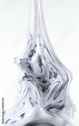Abstract fluid background,created with generative ai tecnology.