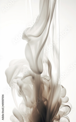 Abstract fluid background created with generative ai tecnology.
