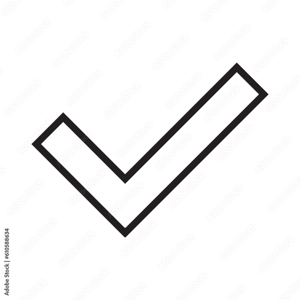 tick icon vector tick icon vector
