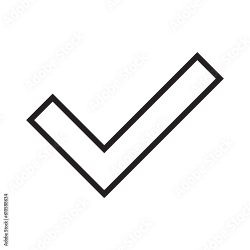 Free Download tick icon vector - GFXLoad