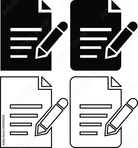 document icon vector illustration