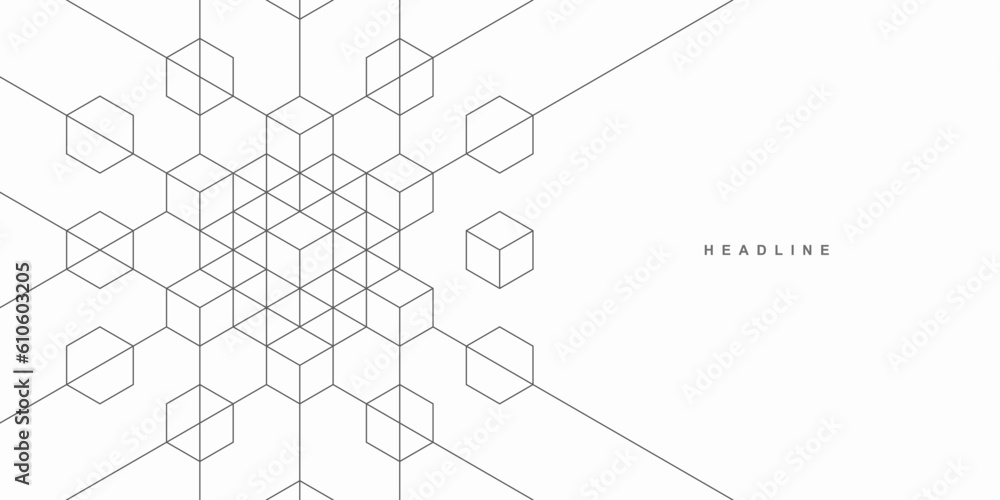 Abstract geometric technological background. Vector creative design. Abstract geometric technological background. Vector creative design.