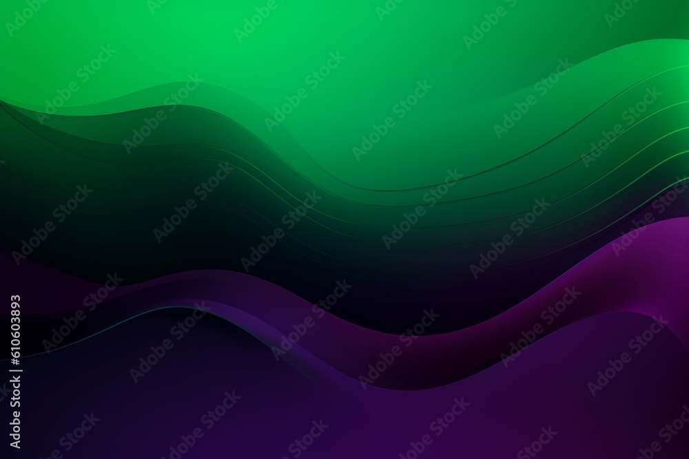 Abstract green background with a gradient of light, Generative ai Abstract green background with a gradient of light, Generative ai