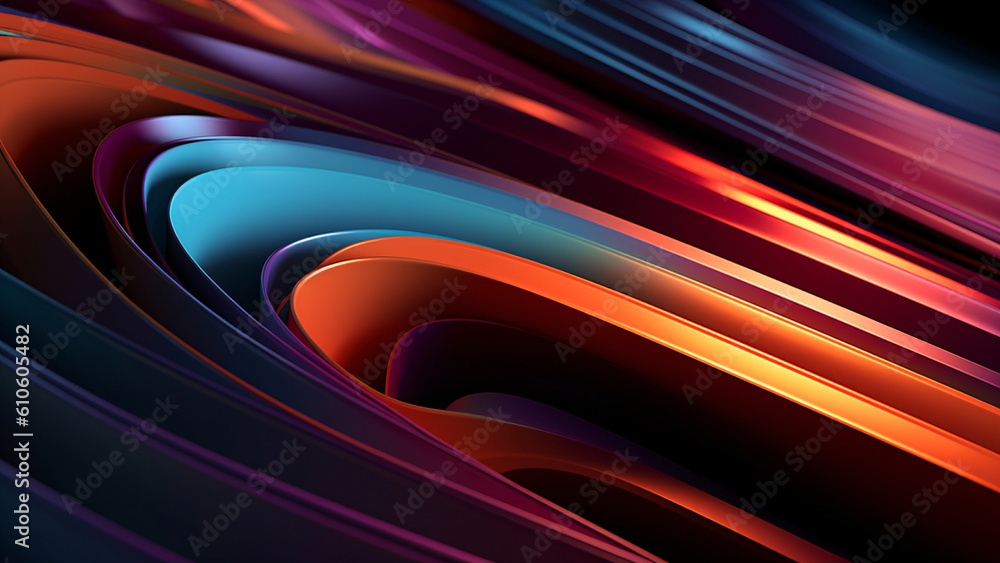 abstract cyberspace multicolored background, generative ai abstract cyberspace multicolored background, generative ai