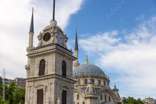 Ottoman Building's Nusretiye Mosque, Tophane, Istanbul photo