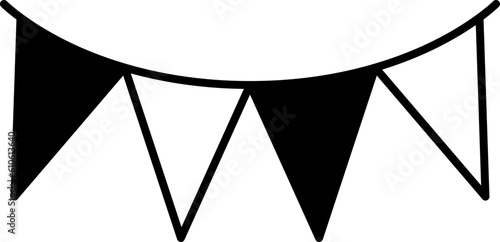 bunting  icon
