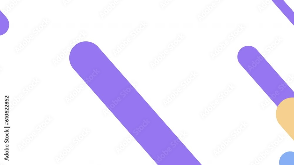 Simple animated round lines abstract background loop with modern colors Simple animated round lines abstract background loop with modern colors