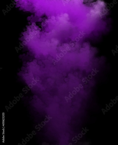 abstract smoke background for design in purple colors 