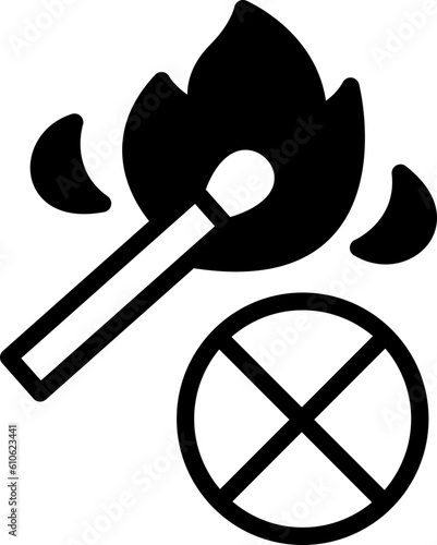 flammable  icon