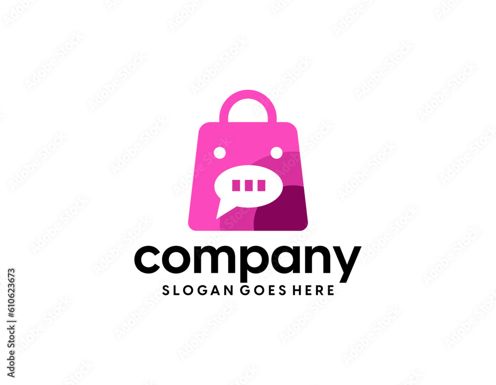 Online Shop logo designs template, Phone Shop logo symbol icon, Logo template icon