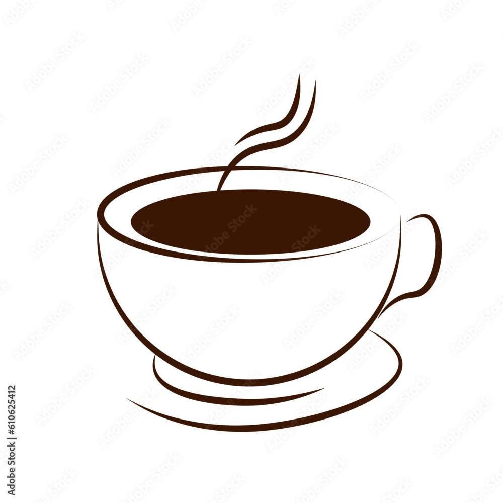 Obraz premium Cooffe Doodle Element