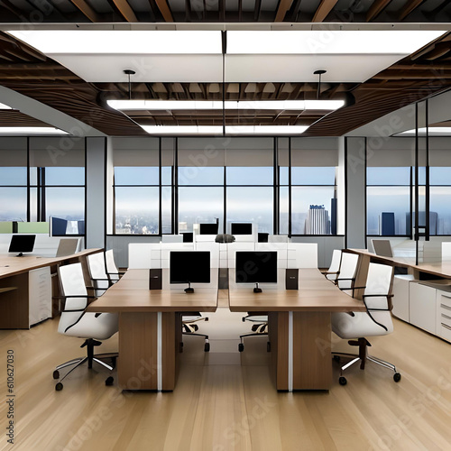 modern office room