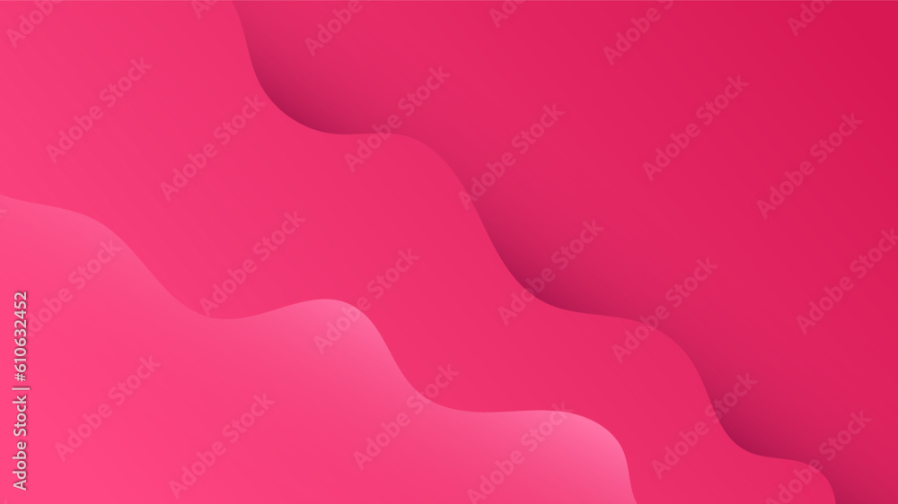 Modern Abstract Background with Motion Wave and Red Pink Gradient Color Modern Abstract Background with Motion Wave and Red Pink Gradient Color