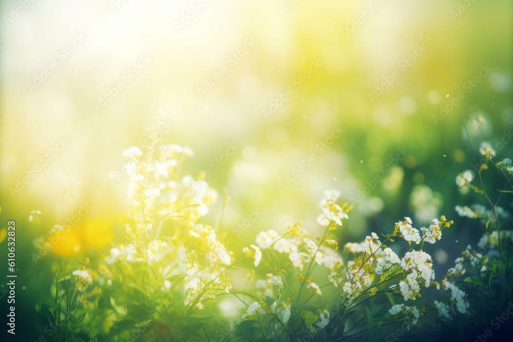 Abstract spring background, Generative ai Abstract spring background, Generative ai