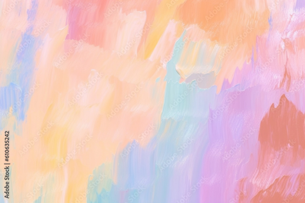 Pastel acrylic texture painting abstract banner background, Handmade organic original with high resolution scanned file technique
