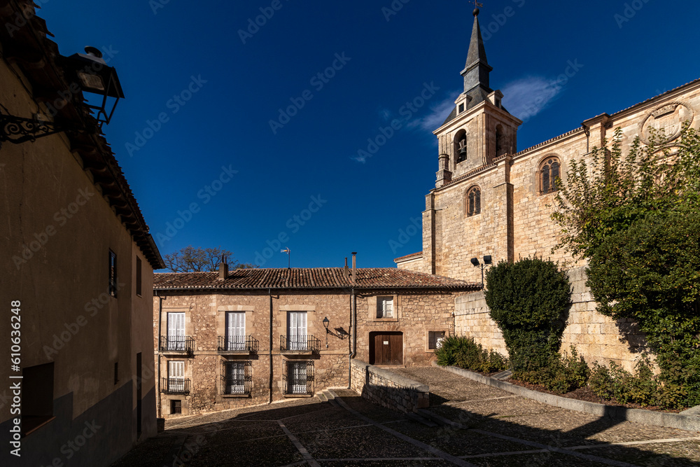 Tranquil Serenity: Captivating Church in Lerma, a Charming Spanish Village in Burgos