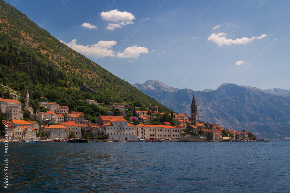 In the historic centre of Perast
